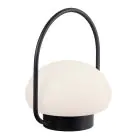Nordlux Lampada Da Tavolo Sponge Batteria Nero 4.8W 300lm - 827 Bianco Molto Caldo | A 3 Livelli Dimmerabile